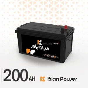 باتری کیان پاور- 200 آمپر - قالب TRUCK