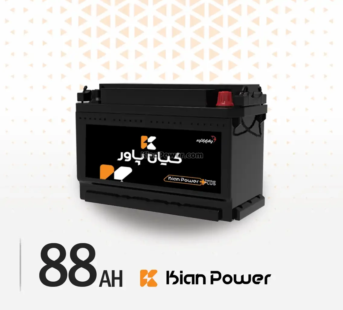 باتری کیان پاور- 88 آمپر - قالب L5