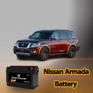 ارسال و نصب باتری نیسان آرمادا در محل