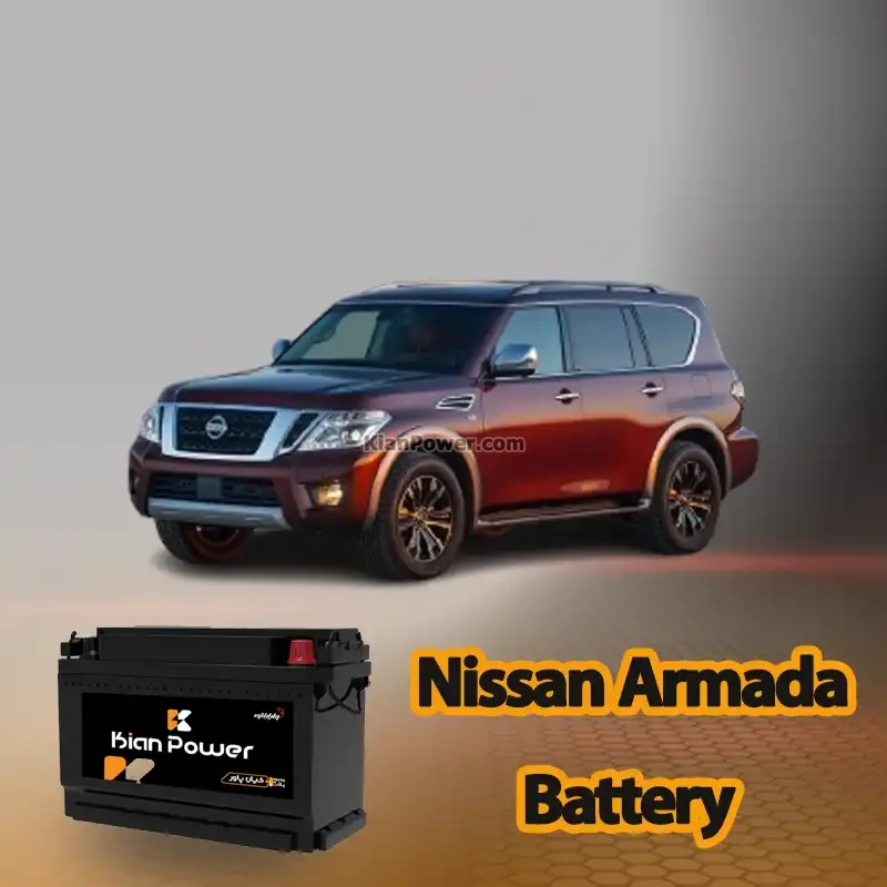 ارسال و نصب باتری نیسان آرمادا در محل