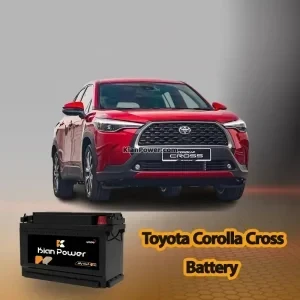 امداد باتری تویوتا کرولا کراس بنزینی