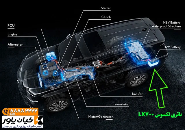 باتری-لکسوس-LX700