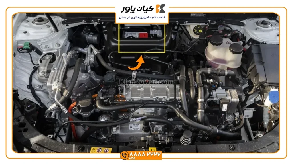 باتری مرسدس EQB
