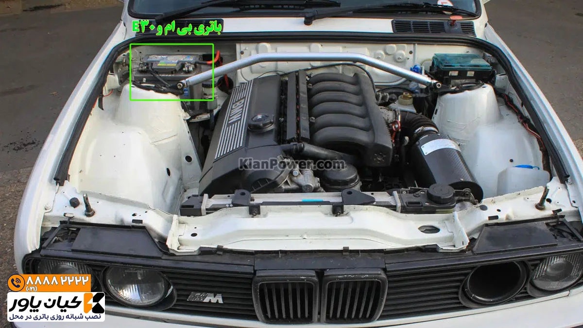 جانمایی-بی-ام-و-E30